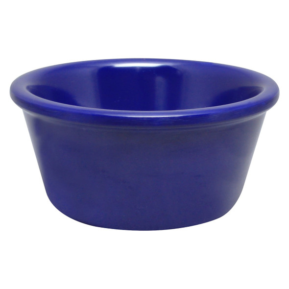 Thunder Group ML537CB1 3 oz. Cobalt Blue Smooth Melamine Ramekin Thunder Group ML537CB1 3 oz. Cobalt Blue Smooth Melamine Ramekin