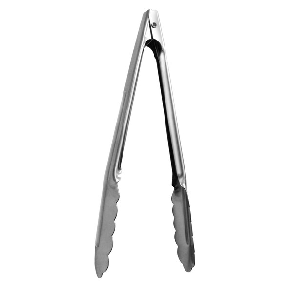 Thunder Group SLTHUT210 9 1/2" Extra Heavy-Duty Stainless Steel Utility Tong