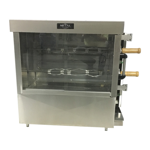 Metal Supreme FRG2VE Gas Rotisserie Oven - 30,000 BTU