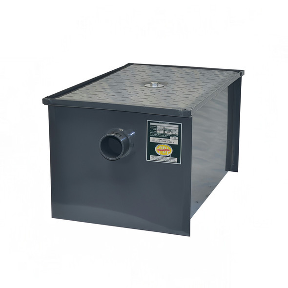 John Boos GT-40-X 40 lb. Carbon Steel Grease Trap