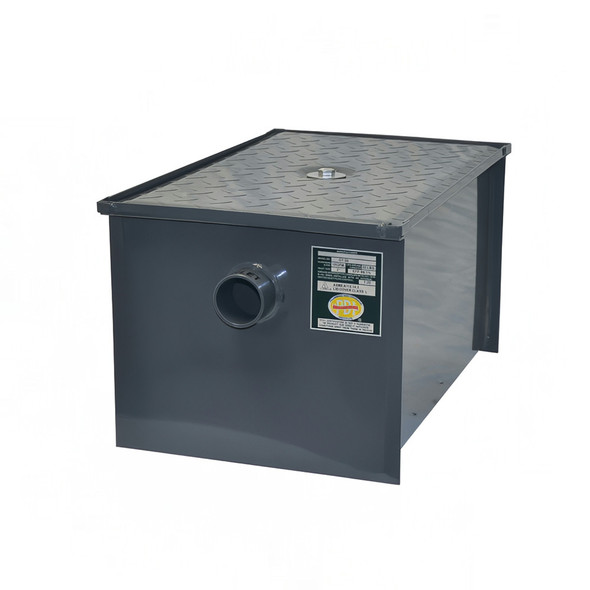 John Boos GT-70-X 70 lb. Carbon Steel Grease Trap
