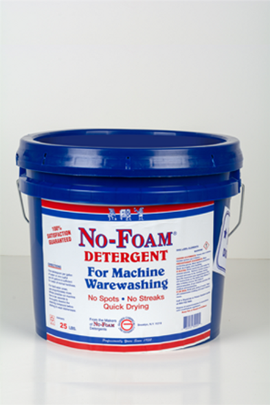 Glissen 300009 No-Foam Regular Machine Warewashing Powder - 25 lb
