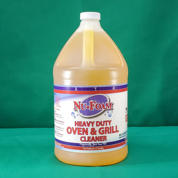 Glissen 300185 Nu-Foam Heavy Duty Grill & Oven Cleaner - 1 Gallon