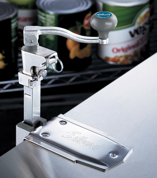 Edlund G-2 Manual Can Opener with Stainless Steel Shaft and Plated Base