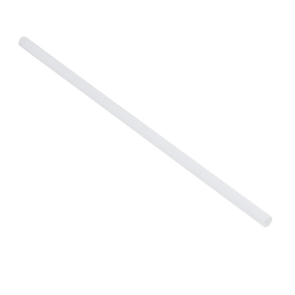 Tablecraft 700104 Wrapped Straws, 10", 8mm, Natural, PLA - 300/Pack