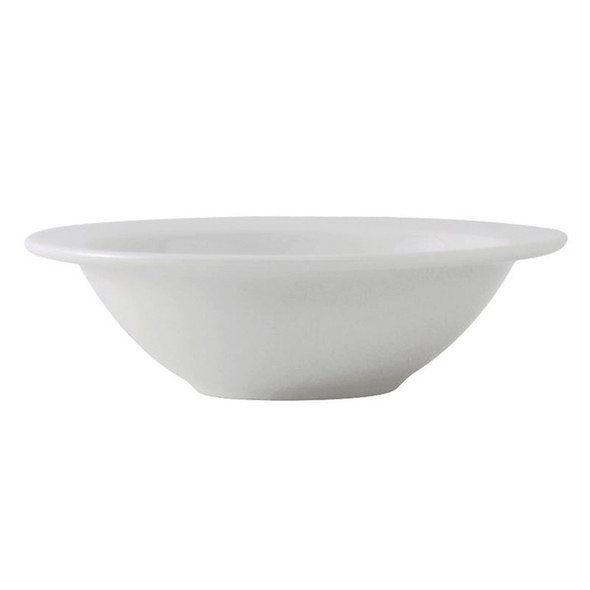 Tuxton ALD-063 Grapefruit, 9-1/2 oz, 6-3/8" dia., Porcelain White - 3 dz/cs