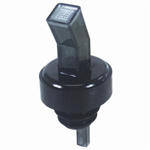 Spill-Stop 313-02 Built-In Screen Pourer, Black (1 Dz/Pk)