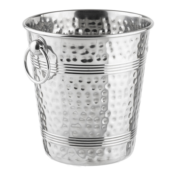 Tablecraft 5198 Stainless Steel Wine/Champagne Bucket, Hammered Finish