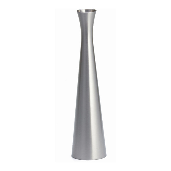 Tablecraft 268 Metal Flower Vase, 8"