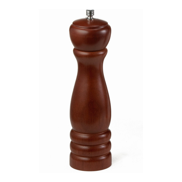 Tablecraft PM1908 8-3/4" Wood Pepper Mill, Mahogany Finish Tablecraft PM1908 8-3/4" Wood Pepper Mill, Mahogany Finish