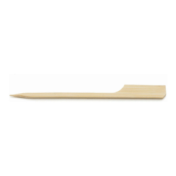 Tablecraft BAMP35 3.5" Bamboo Paddle Picks, 100/Pack