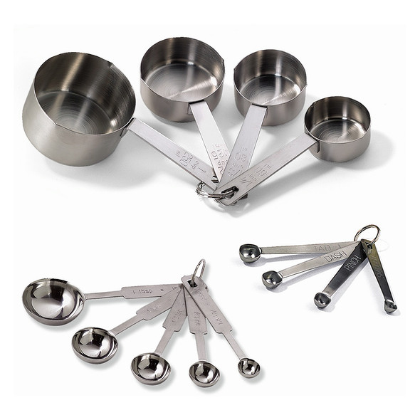 Tablecraft H726 Bakers Dozen Measuring Set, 13-Pieces/Pack Tablecraft H726 Bakers Dozen Measuring Set, 13-Pieces/Pack