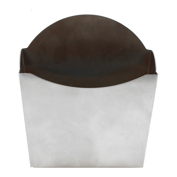 Tablecraft 20007 Better Burger Collection Fry Box, Large, 9oz, Stainless