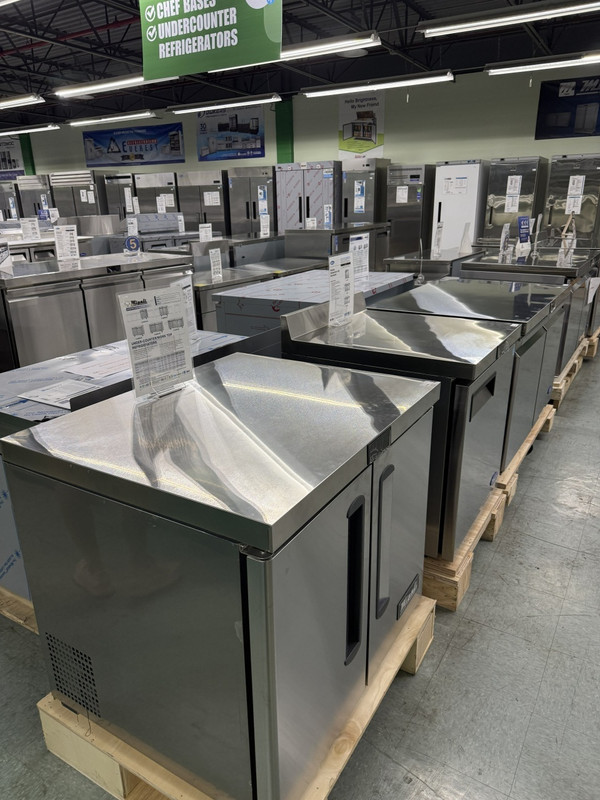 Undercounter refrigerators