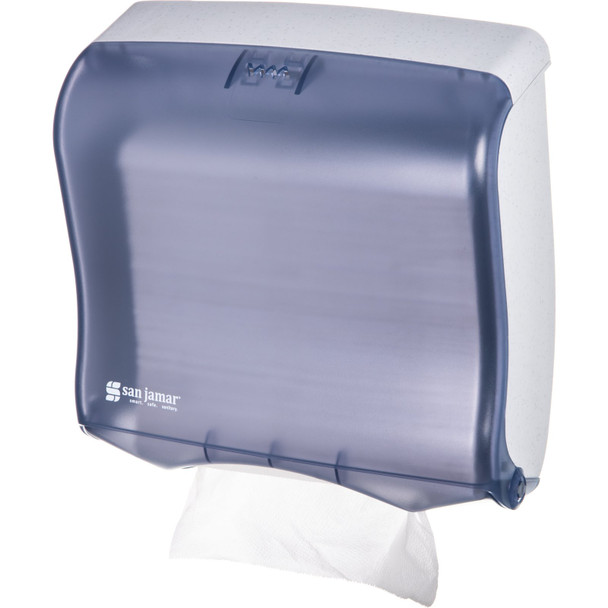 San Jamar T1755TBL Paper Towel Dispenser, C-Fold/Multi-Fold