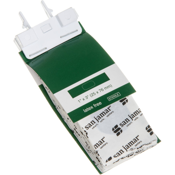 San Jamar MKBR901 Mani-Kare Strip Bandage Refill (3 pack of 15)