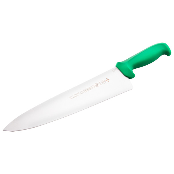 Mundial G5610-10 Cook's Knife, 10", Green Handle