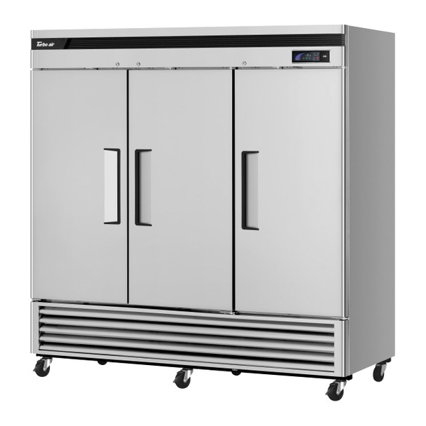 Turbo Air TSF-72SD-N 81" Reach-In Freezer, 3 Sections Turbo Air TSF-72SD-N 81" Reach-In Freezer, 3 Sections