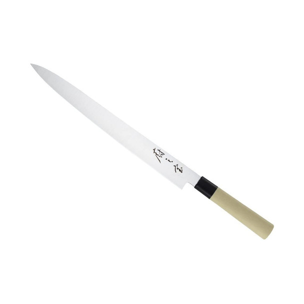 Mercer Culinary M24012PL Asian Collection, Sashimi Knife, 12", Santoprene Handle