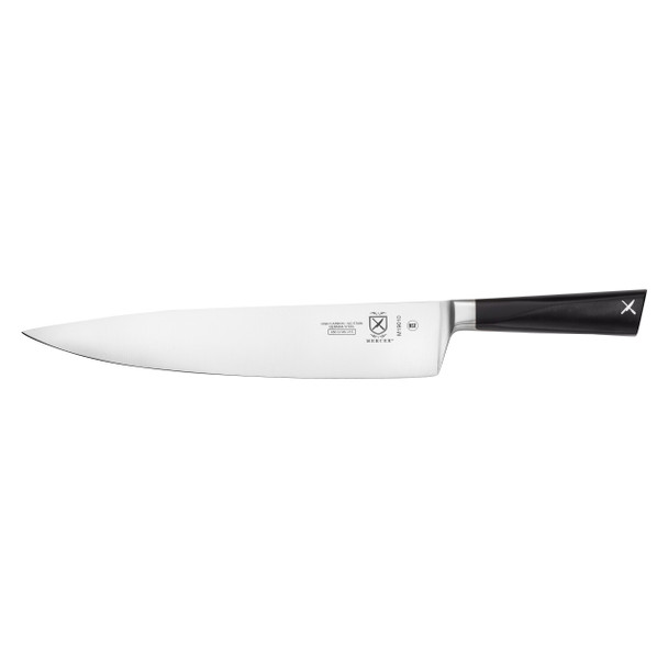 Mercer Culinary M19010 Zum Forged Chef's Knife, 10", Black, High Carbon Steel