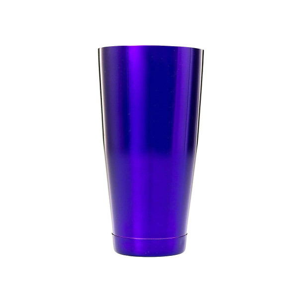 Mercer Culinary M37084PU Barfly Shaker, 28 oz., Purple Exterior, Stainless Steel