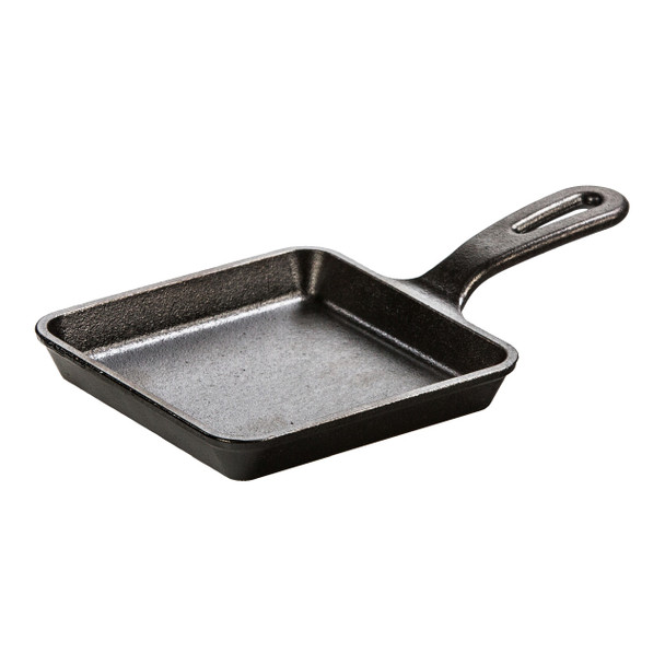 Lodge L5WS3 5.5-Inch Square Cast Iron Skillet, 3/4" deep