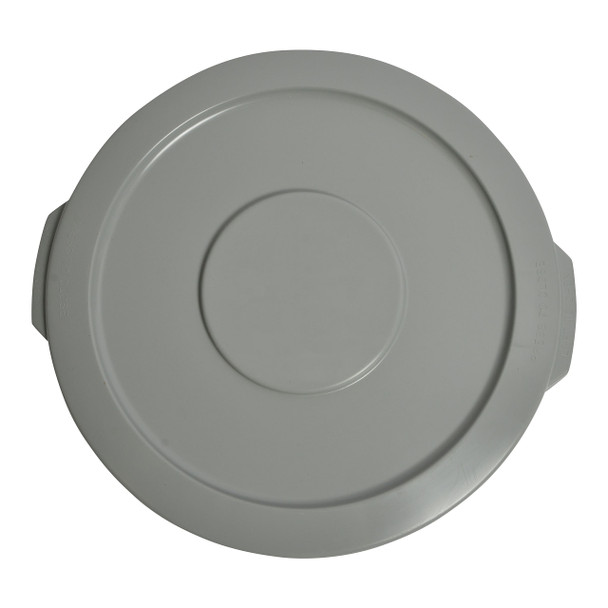 Janico 1044-02GY Trash Container Lid, Gray, 44 gal, Round Janico 1044-02GY Trash Container Lid, Gray, 44 gal, Round