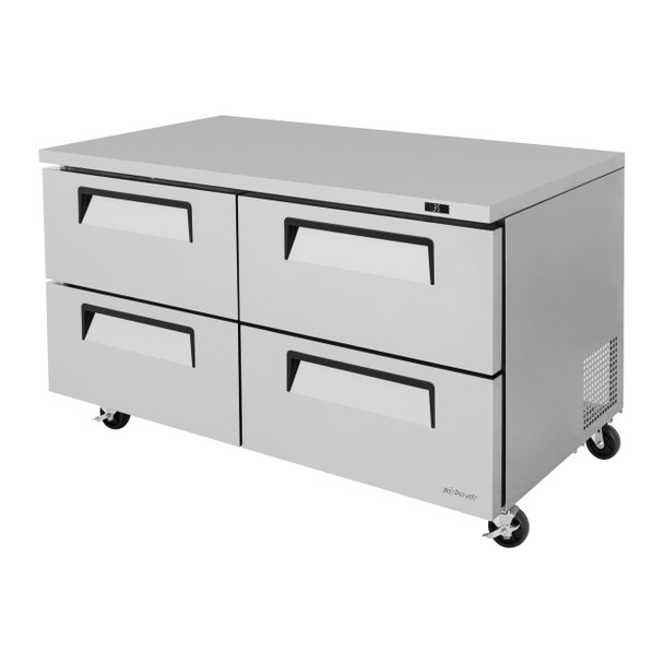 Turbo Air TUR-60SD-D4-N Undercounter Refrigerator, 4 Drawers Turbo Air TUR-60SD-D4-N Undercounter Refrigerator, 4 Drawers