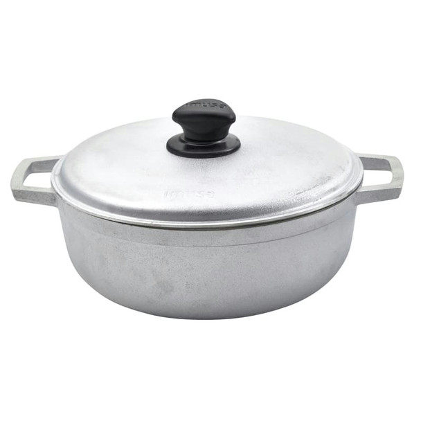 Imusa GAU-80505W Cast Aluminum Caldero & Solid Lid, 4.8 Qt. Imusa GAU-80505W Cast Aluminum Caldero & Solid Lid, 4.8 Qt.