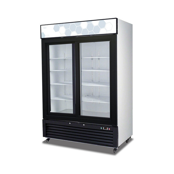 Migali C-49RS 49 cu/ft Sliding Glass Door Merchandiser Refrigerator Migali C-49RS 49 cu/ft Sliding Glass Door Merchandiser Refrigerator