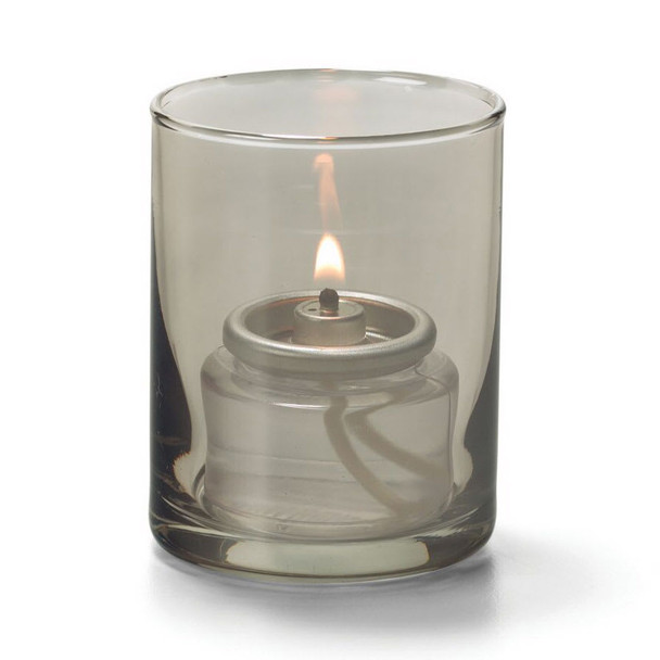 Hollowick 5176S Tealight Cylinder,  Glass 2-1/2"Hx2"dia., Smoke Lust Hollowick 5176S Tealight Cylinder,  Glass 2-1/2"Hx2"dia., Smoke Lust
