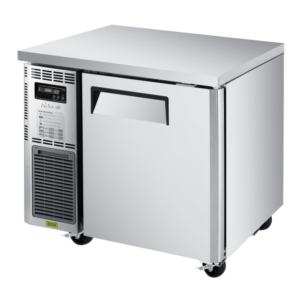 Turbo Air JUF-36S-N Undercounter Freezer, Side Mount, Narrow Depth, 1 Section Turbo Air JUF-36S-N Undercounter Freezer, Side Mount, Narrow Depth, 1 Section