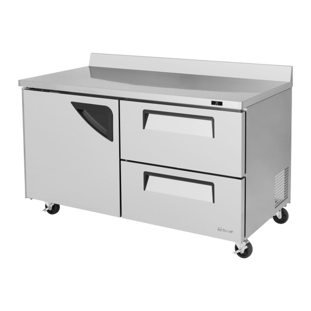 Turbo Air TWR-60SD-D2-N Worktop Refrigerator - 2 Drawers & 1 Door Turbo Air TWR-60SD-D2-N Worktop Refrigerator - 2 Drawers & 1 Door