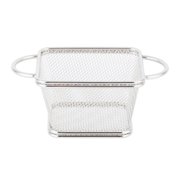 GET 4-81865 Single Serving Fry Basket, 4"x3-1/4"x2-1/4", Rectangular