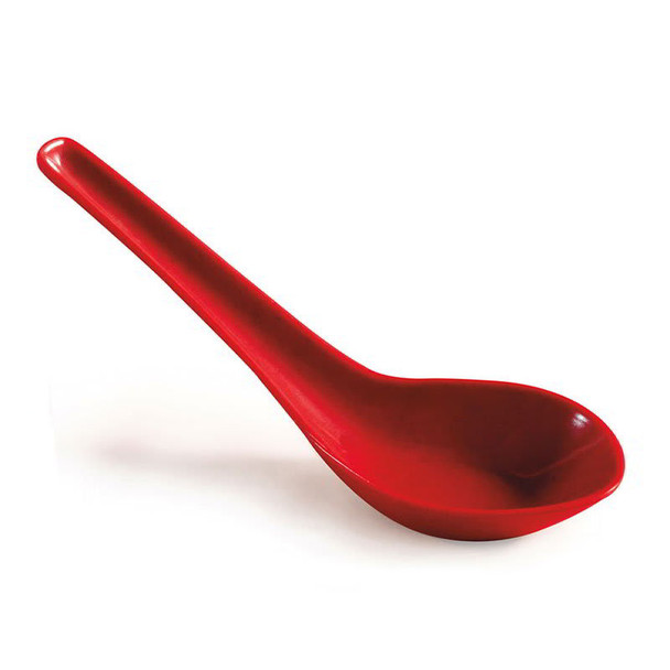 GET M-6030-RSP Melamine Soup Spoon, .65 oz., Red (1dz/pkg)