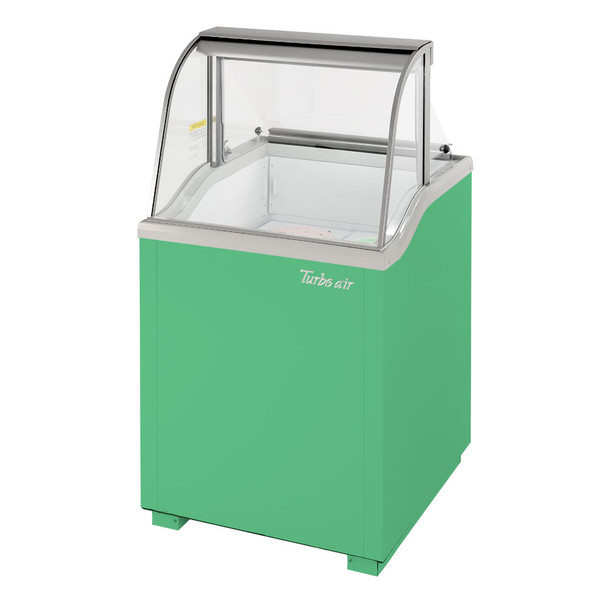 Turbo Air TIDC-26G-N 26" Ice Cream Dipping Cabinet - Green