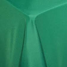 FORTUNE TC-72X72-K Table Cloth, 72" x 72", Square, Kelly Green