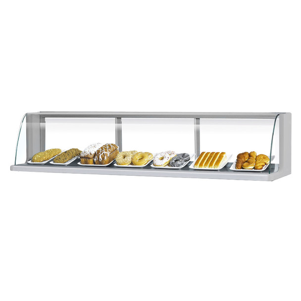 Turbo Air TOMD-40LW 39" Non Refrigerated Top Display Dry Case - Low, 1 Tier (white)
