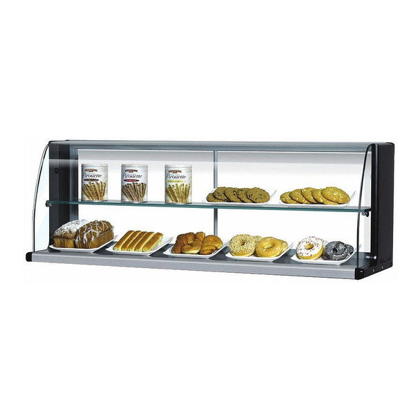 Turbo Air TOMD-50LB 50" Non Refrigerated Top Display Dry Case - Low, 1 Tier (black)