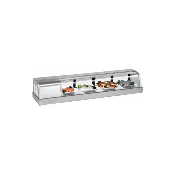 Turbo Air SAK-60R-N 5' Refrigerated Sushi Case