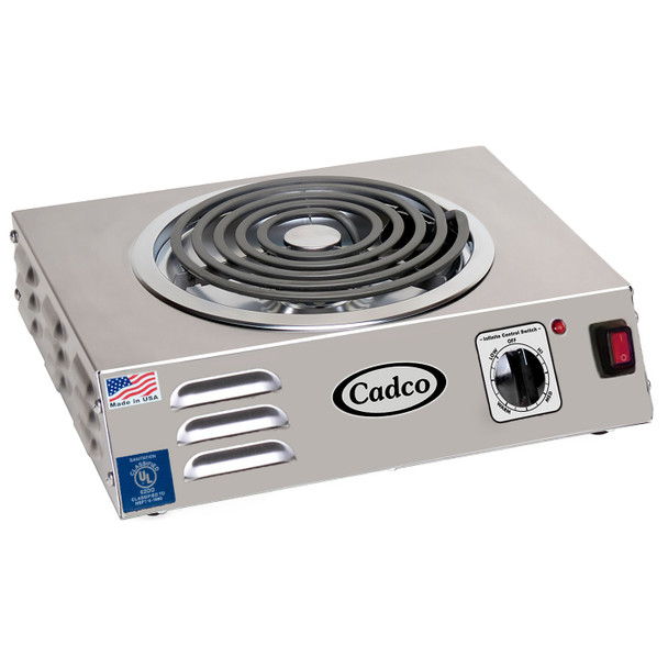 Cadco CSR-3T Electric Hot Plate, 120V