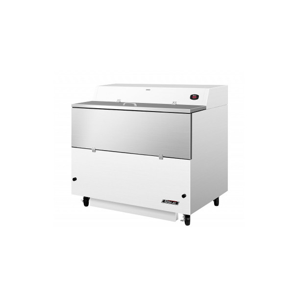 Turbo Air TMKC-49S-N-SS 49" Single Access Milk Cooler - SS Exterior SS Interior