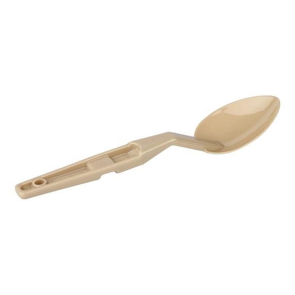 Cambro SPO11CW133 Serving Spoon, 11", Solid, Polycarbonate, Beige