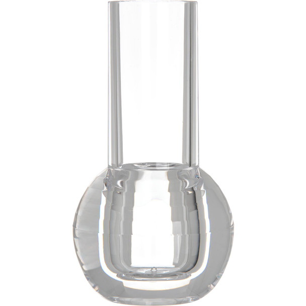 Carlisle 4651-07 Acrylic Bud Vases, 6", Clear