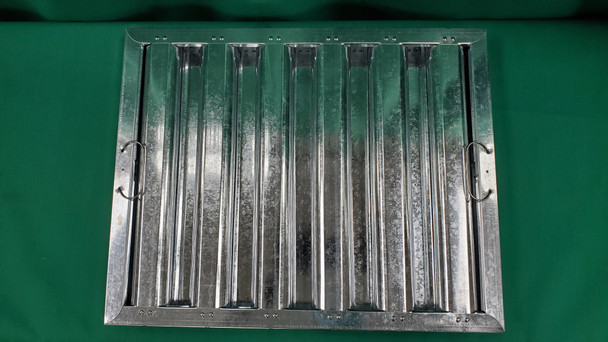 CR 1625G Galvanized Hood Filter, 16" x 25"