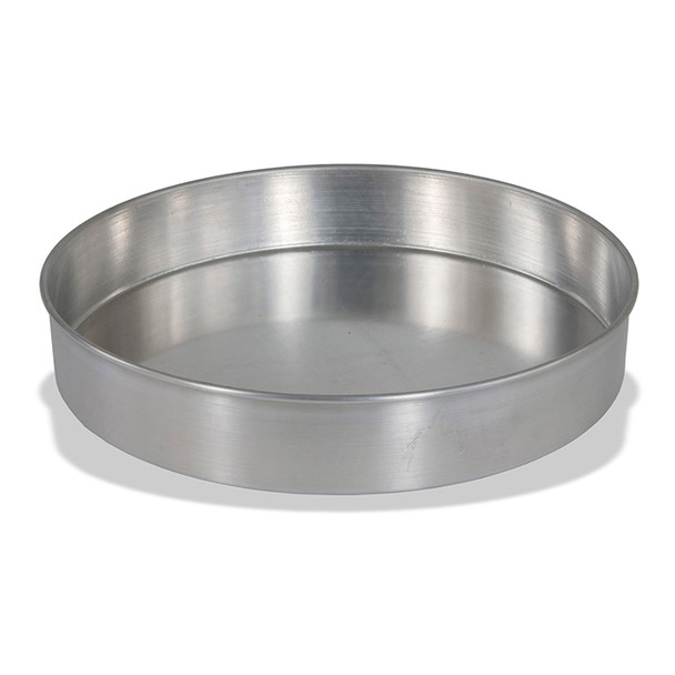 Crestware CP102 Round  Aluminum Baking Pan, 10" x 2"