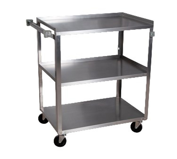 BK BKC-1524S-3S Stainless Steel Utility Cart, 24" x 15-1/2", 300 lb. Capacity BK BKC-1524S-3S Stainless Steel Utility Cart, 24" x 15-1/2", 300 lb. Capacity
