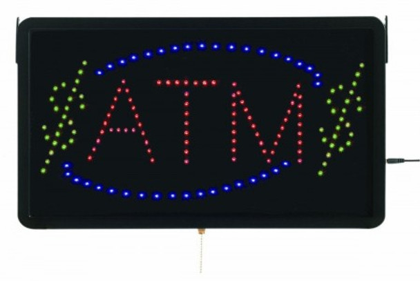 Aarco ATM10L "ATM" LED Sign, 22" x 13" Aarco ATM10L "ATM" LED Sign, 22" x 13"