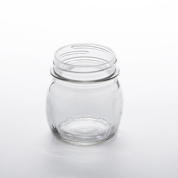 American Metalcraft MJ85 Mason Jar Only, 8-1/2 oz, 3" x 4" H, Glass, No Lids