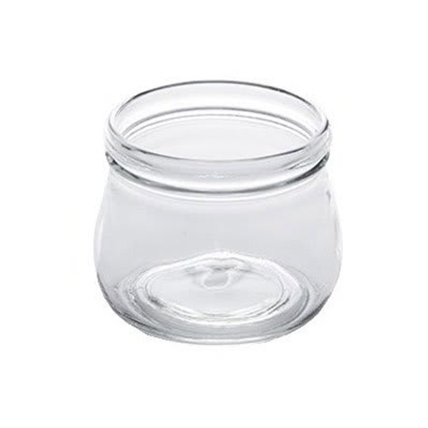 American Metalcraft MJ16 Mason Jar Only, 16 oz, 4-3/8"x4-3/8" H, Glass, No Lid